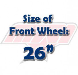 Size of Front Wheel: 26"