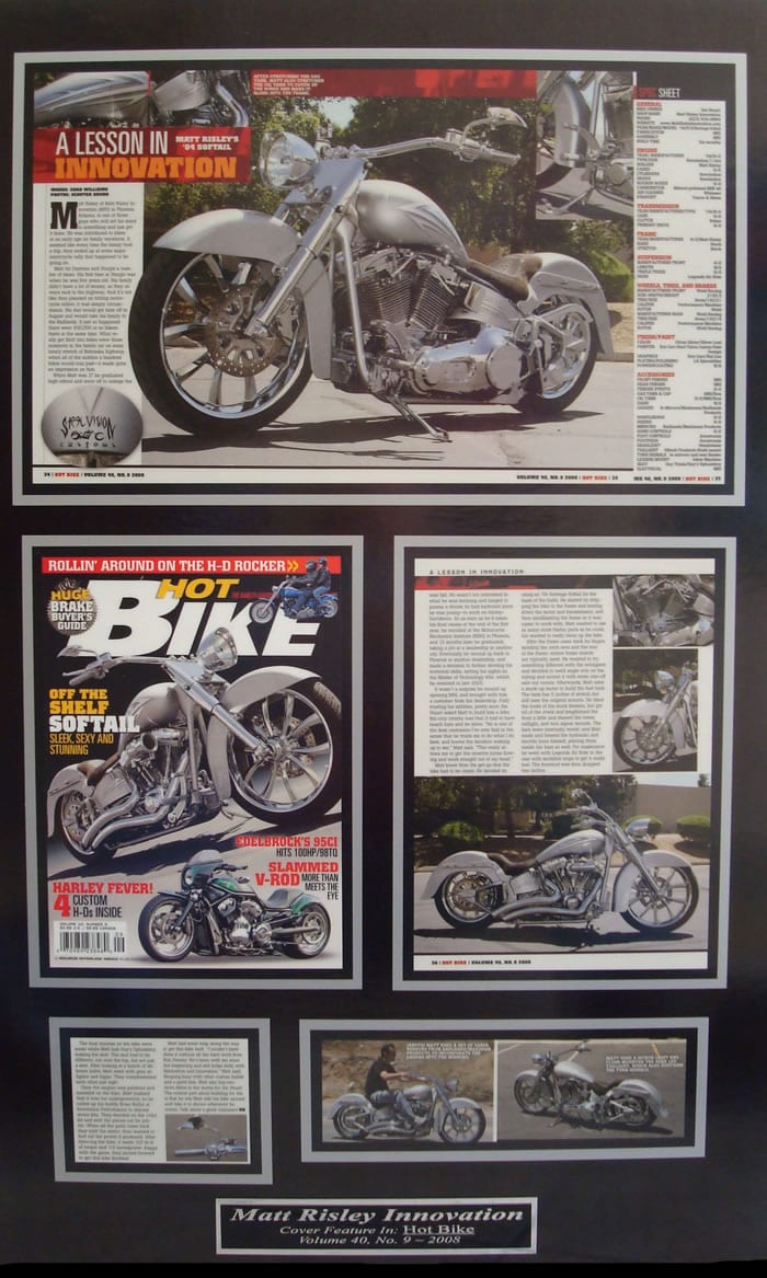 A Lesson In Innovation - Hot Bike Magazine Volume 9 2008